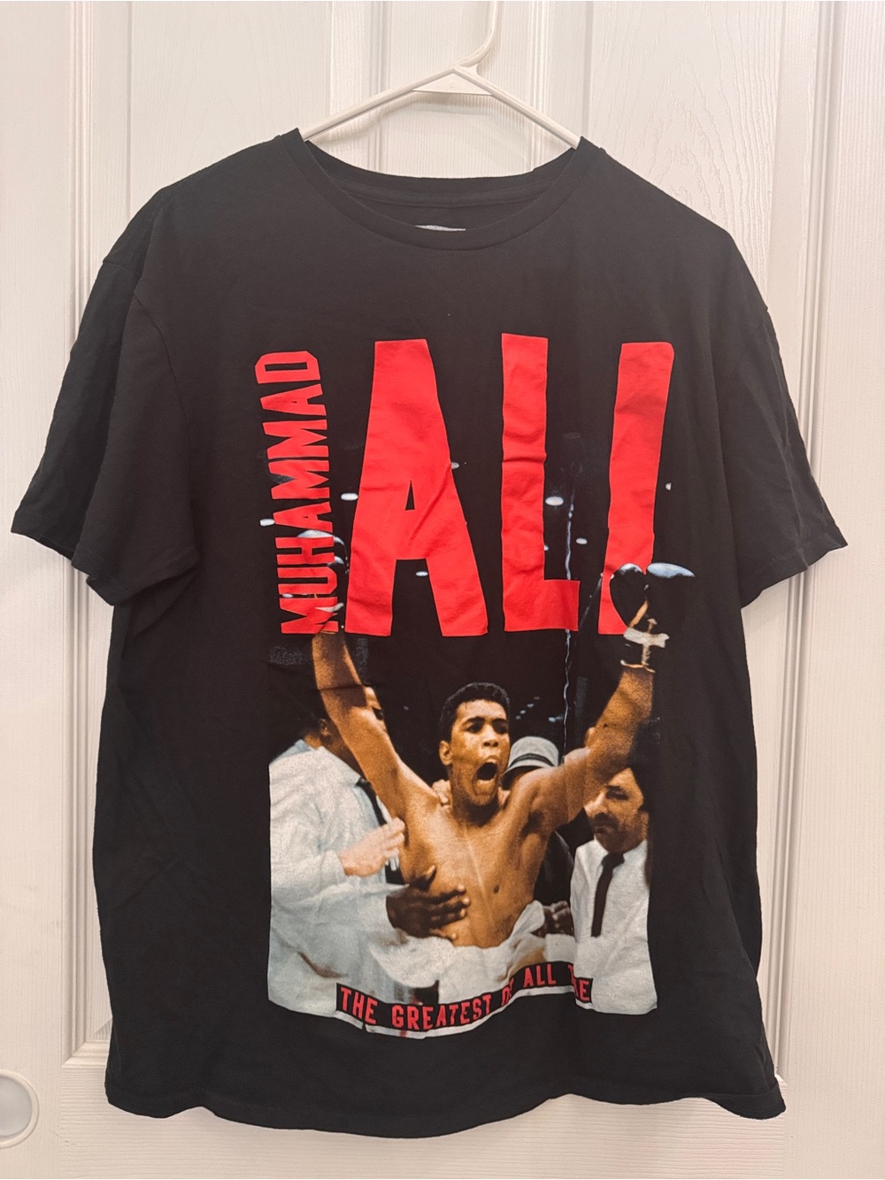 Muhammad Ali Graphic Short-Sleeve Tee - Black/Red